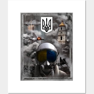 The ghost of Kiev Posters and Art